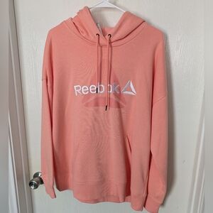NWT Reebok Coral Hoodie Size L